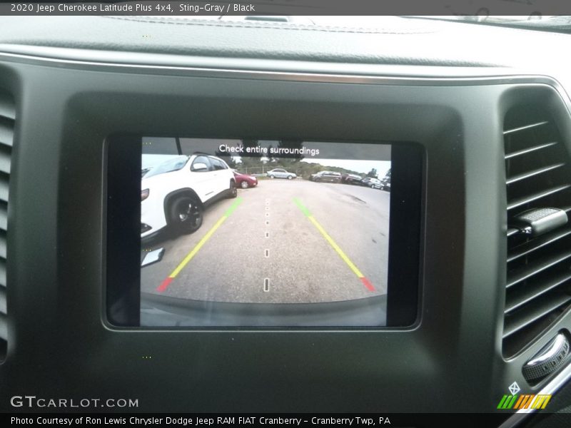 Sting-Gray / Black 2020 Jeep Cherokee Latitude Plus 4x4