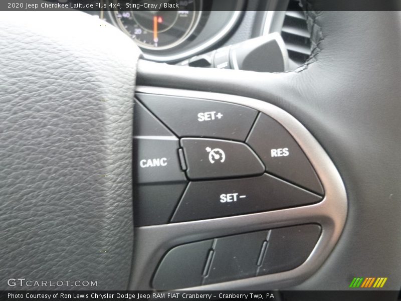 Sting-Gray / Black 2020 Jeep Cherokee Latitude Plus 4x4