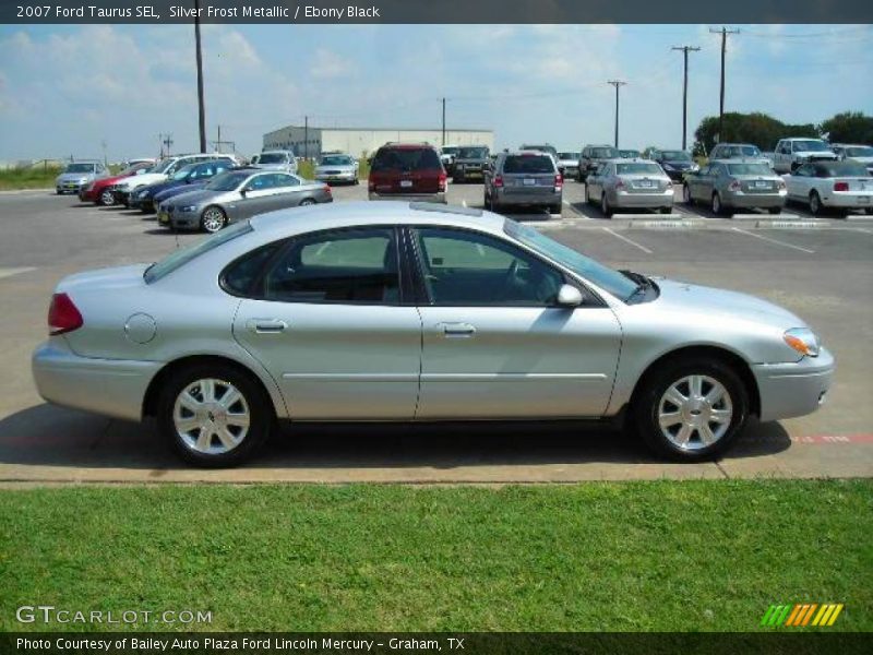 Silver Frost Metallic / Ebony Black 2007 Ford Taurus SEL