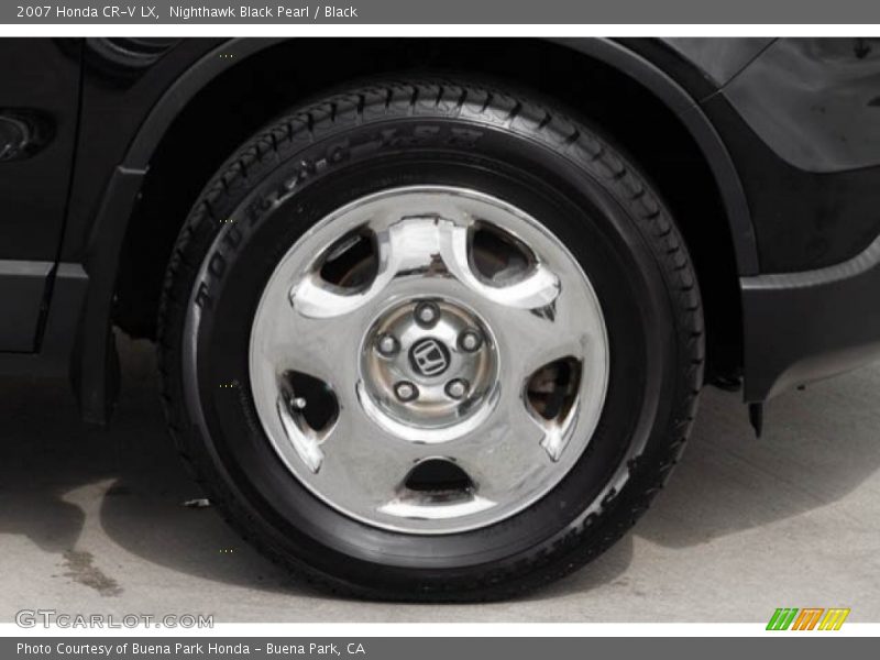 Nighthawk Black Pearl / Black 2007 Honda CR-V LX