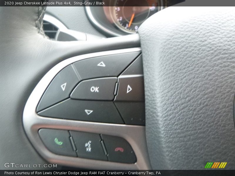 Sting-Gray / Black 2020 Jeep Cherokee Latitude Plus 4x4