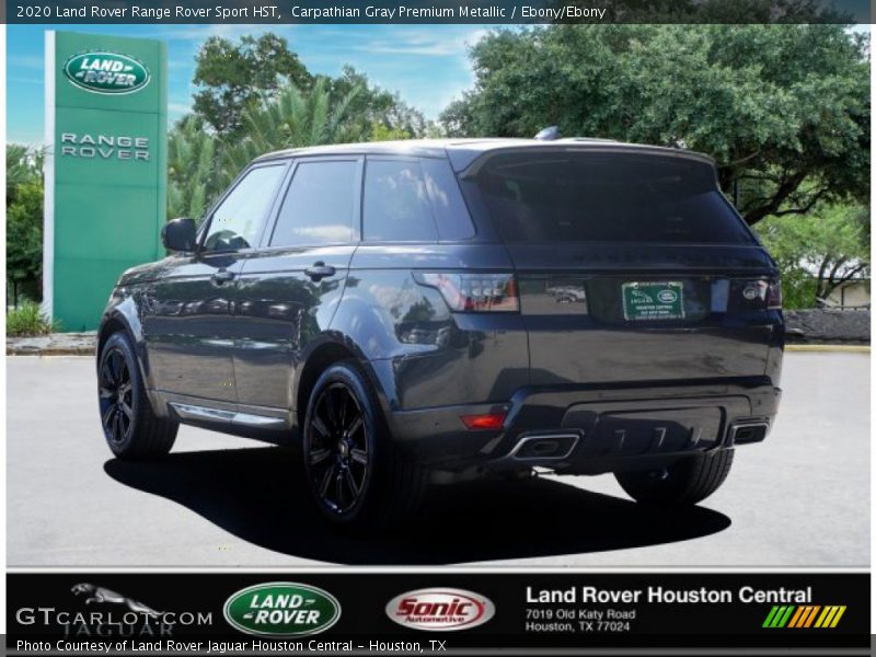 Carpathian Gray Premium Metallic / Ebony/Ebony 2020 Land Rover Range Rover Sport HST