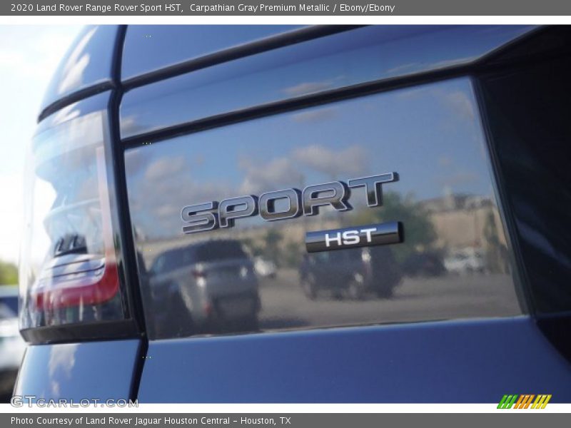 Carpathian Gray Premium Metallic / Ebony/Ebony 2020 Land Rover Range Rover Sport HST