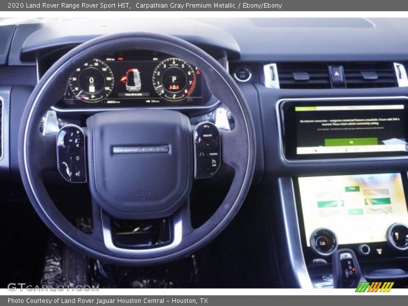 Carpathian Gray Premium Metallic / Ebony/Ebony 2020 Land Rover Range Rover Sport HST