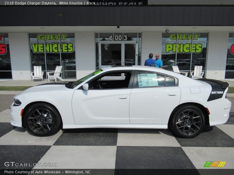 White Knuckle / Black 2018 Dodge Charger Daytona