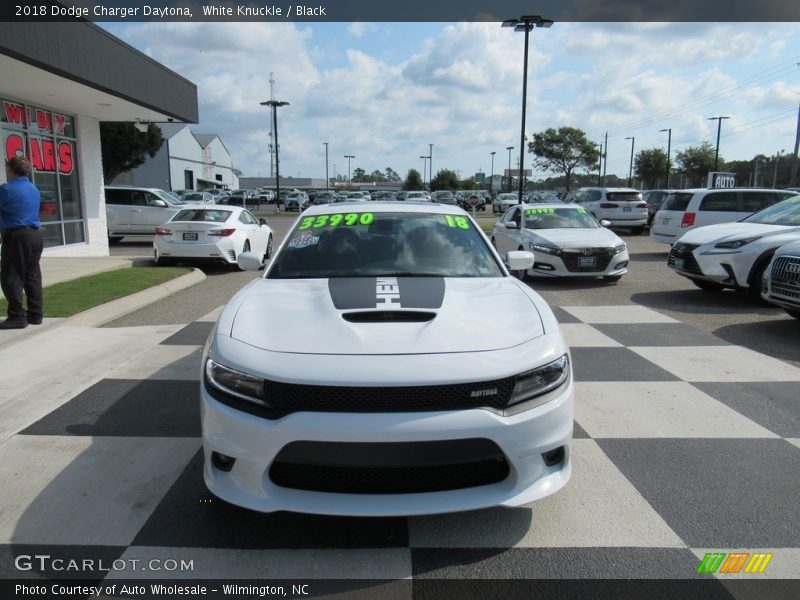 White Knuckle / Black 2018 Dodge Charger Daytona