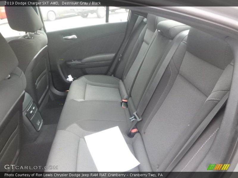 Destroyer Gray / Black 2019 Dodge Charger SXT AWD