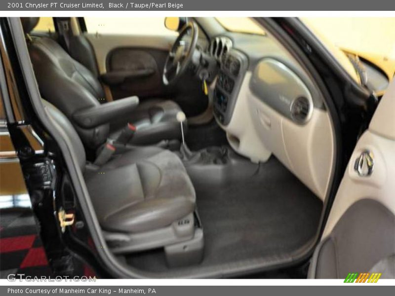 Black / Taupe/Pearl Beige 2001 Chrysler PT Cruiser Limited