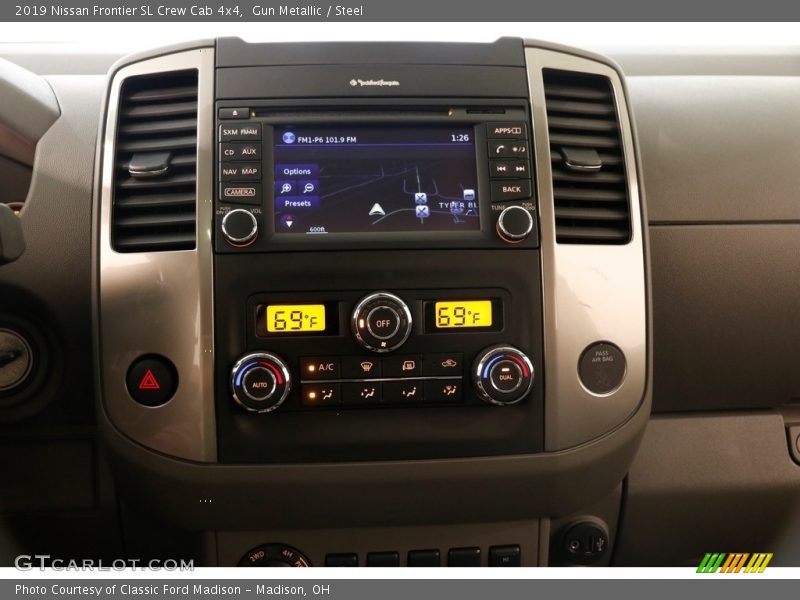 Gun Metallic / Steel 2019 Nissan Frontier SL Crew Cab 4x4