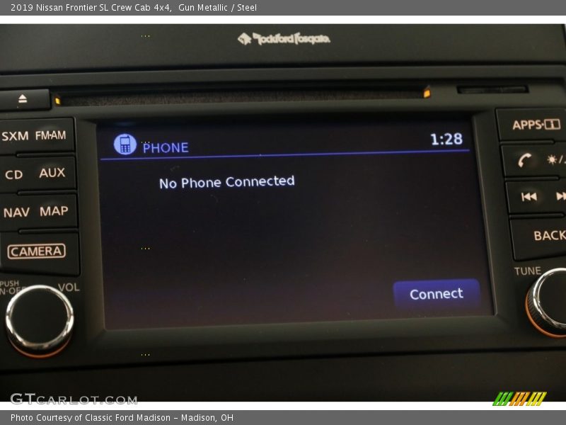 Gun Metallic / Steel 2019 Nissan Frontier SL Crew Cab 4x4