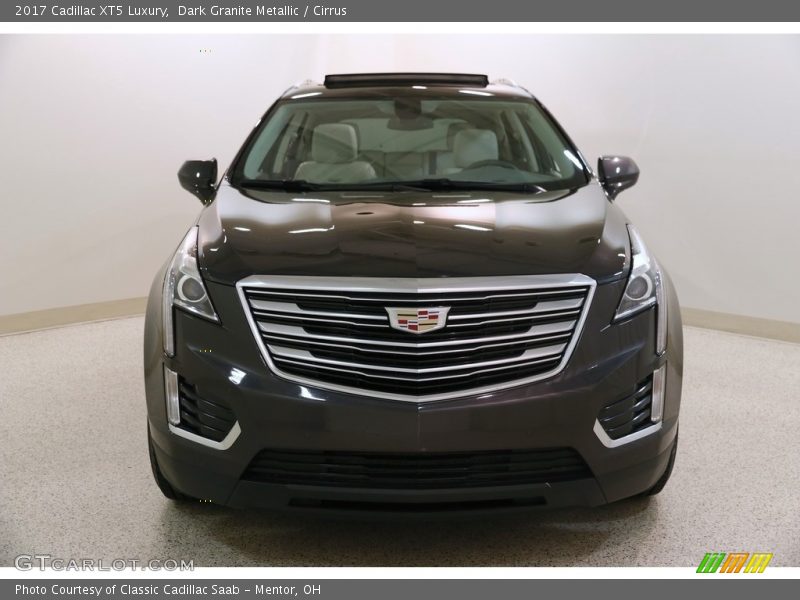 Dark Granite Metallic / Cirrus 2017 Cadillac XT5 Luxury