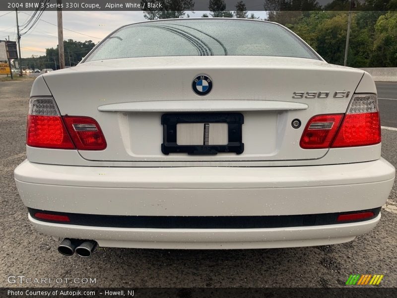 Alpine White / Black 2004 BMW 3 Series 330i Coupe