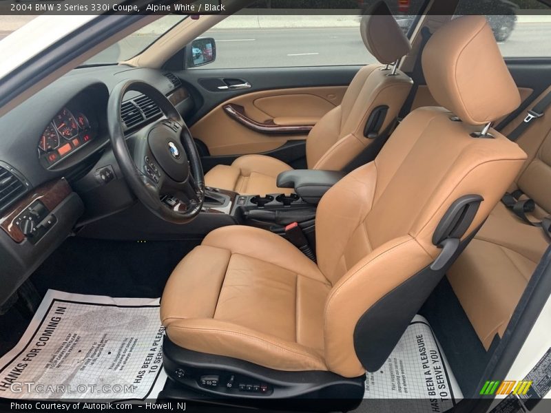 Alpine White / Black 2004 BMW 3 Series 330i Coupe