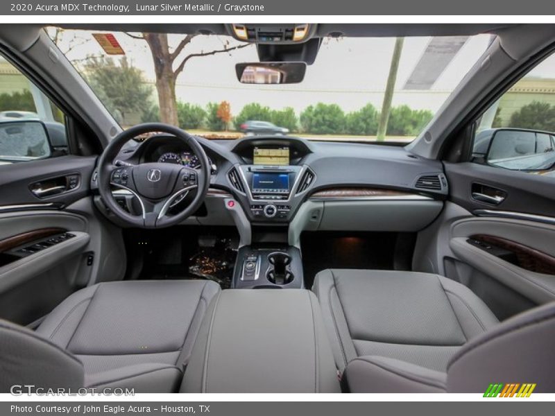 Lunar Silver Metallic / Graystone 2020 Acura MDX Technology