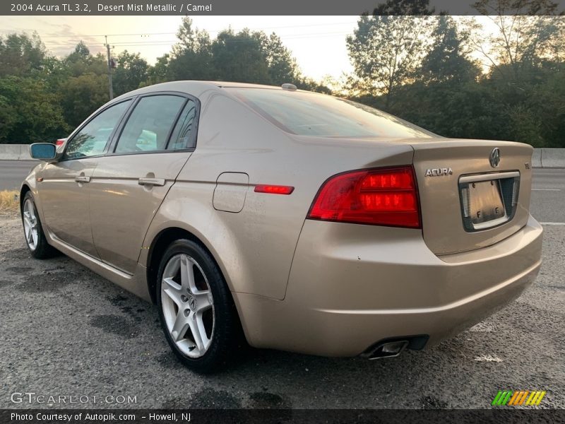 Desert Mist Metallic / Camel 2004 Acura TL 3.2