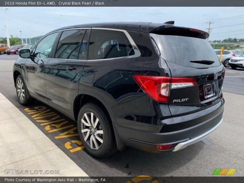 Crystal Black Pearl / Black 2019 Honda Pilot EX-L AWD