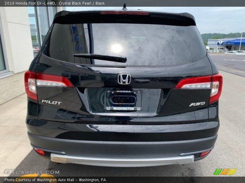 Crystal Black Pearl / Black 2019 Honda Pilot EX-L AWD