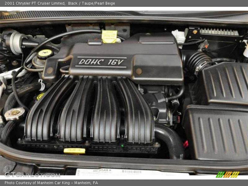 Black / Taupe/Pearl Beige 2001 Chrysler PT Cruiser Limited