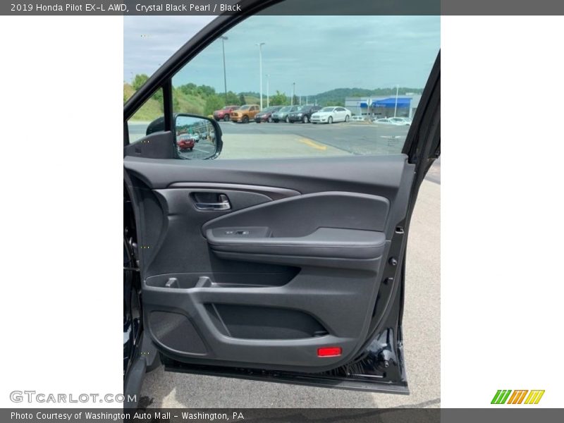 Crystal Black Pearl / Black 2019 Honda Pilot EX-L AWD