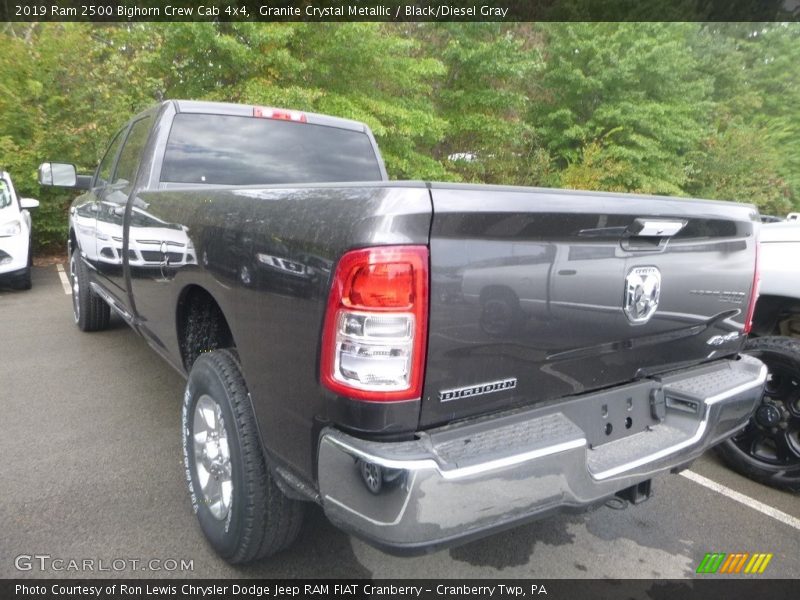 Granite Crystal Metallic / Black/Diesel Gray 2019 Ram 2500 Bighorn Crew Cab 4x4