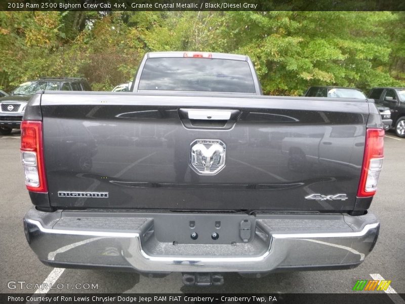 Granite Crystal Metallic / Black/Diesel Gray 2019 Ram 2500 Bighorn Crew Cab 4x4