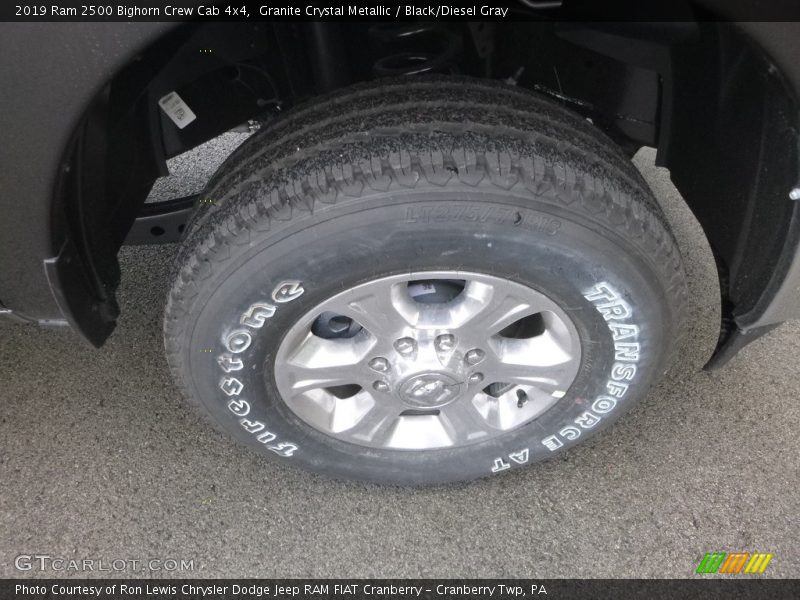 Granite Crystal Metallic / Black/Diesel Gray 2019 Ram 2500 Bighorn Crew Cab 4x4