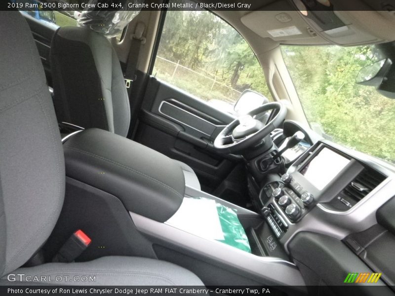 Granite Crystal Metallic / Black/Diesel Gray 2019 Ram 2500 Bighorn Crew Cab 4x4