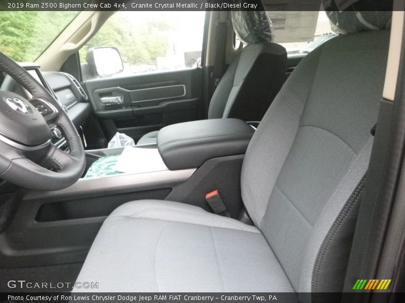 Granite Crystal Metallic / Black/Diesel Gray 2019 Ram 2500 Bighorn Crew Cab 4x4