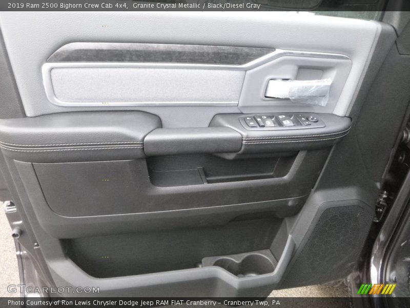 Granite Crystal Metallic / Black/Diesel Gray 2019 Ram 2500 Bighorn Crew Cab 4x4