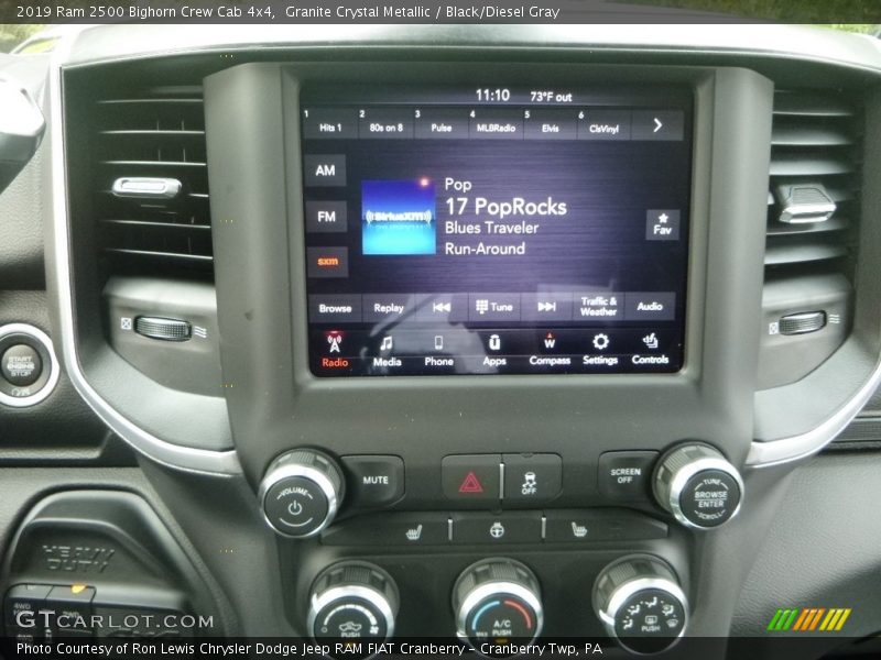 Granite Crystal Metallic / Black/Diesel Gray 2019 Ram 2500 Bighorn Crew Cab 4x4