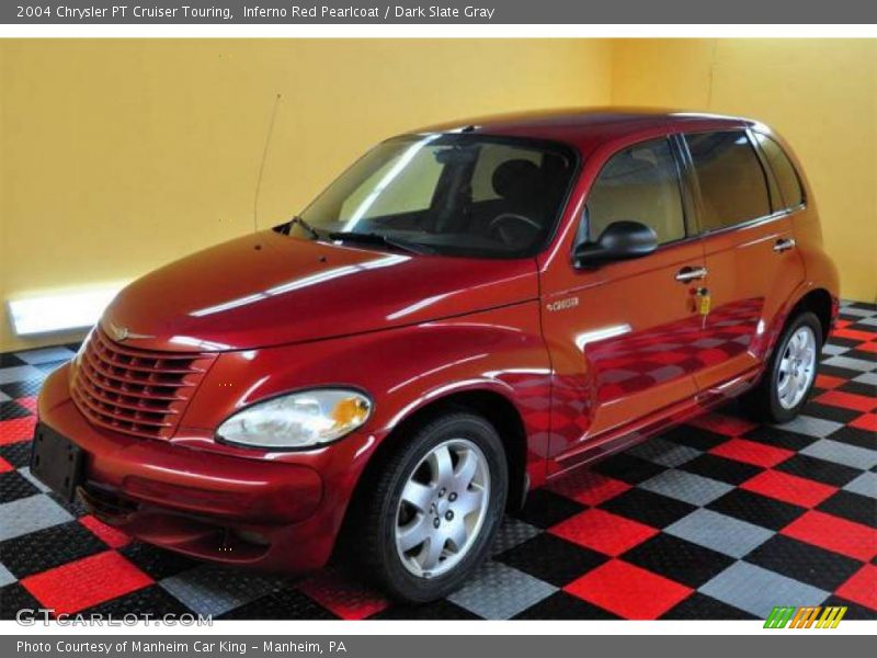 Inferno Red Pearlcoat / Dark Slate Gray 2004 Chrysler PT Cruiser Touring
