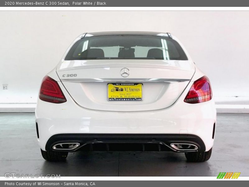 Polar White / Black 2020 Mercedes-Benz C 300 Sedan