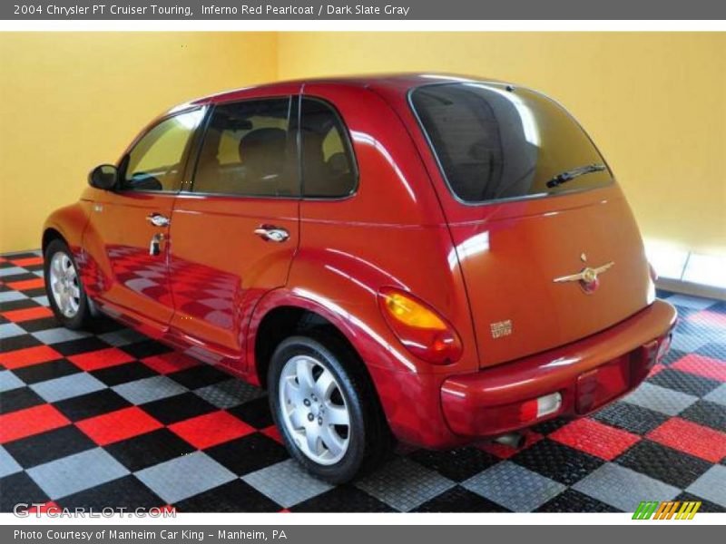 Inferno Red Pearlcoat / Dark Slate Gray 2004 Chrysler PT Cruiser Touring