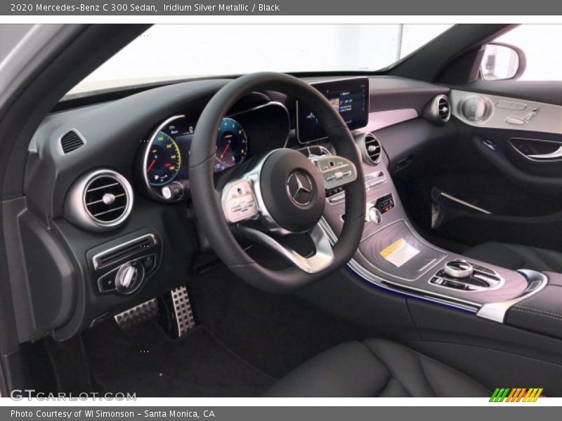 Iridium Silver Metallic / Black 2020 Mercedes-Benz C 300 Sedan