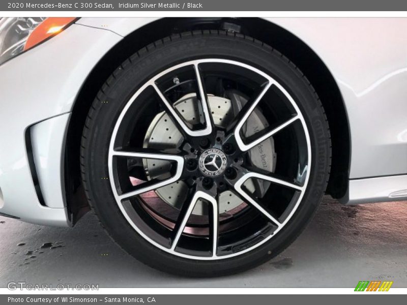 Iridium Silver Metallic / Black 2020 Mercedes-Benz C 300 Sedan
