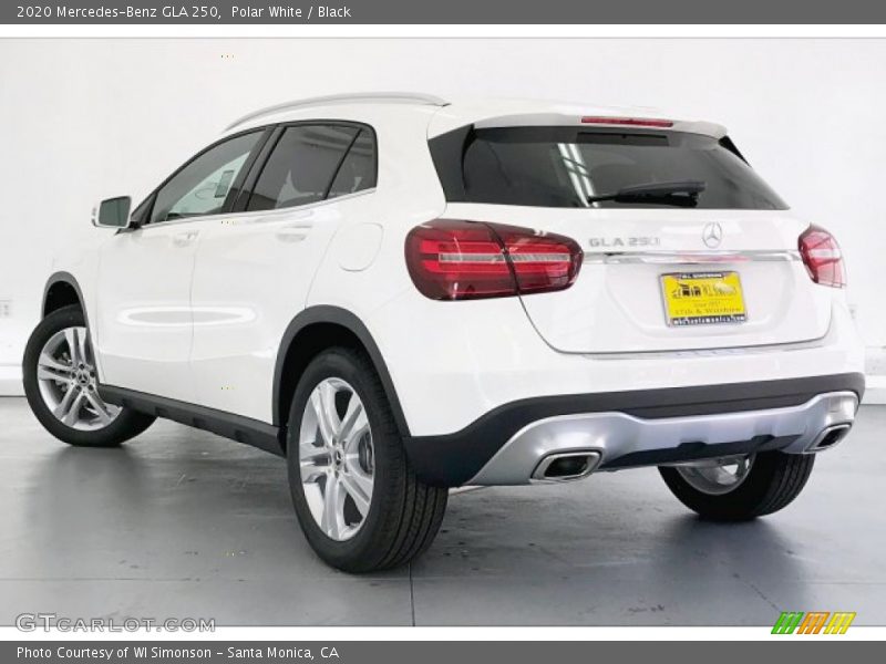 Polar White / Black 2020 Mercedes-Benz GLA 250