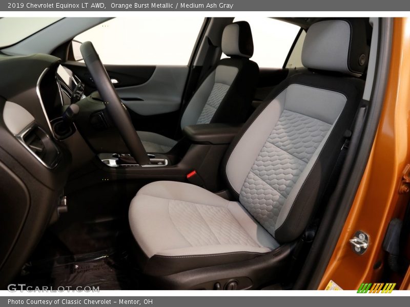 Orange Burst Metallic / Medium Ash Gray 2019 Chevrolet Equinox LT AWD