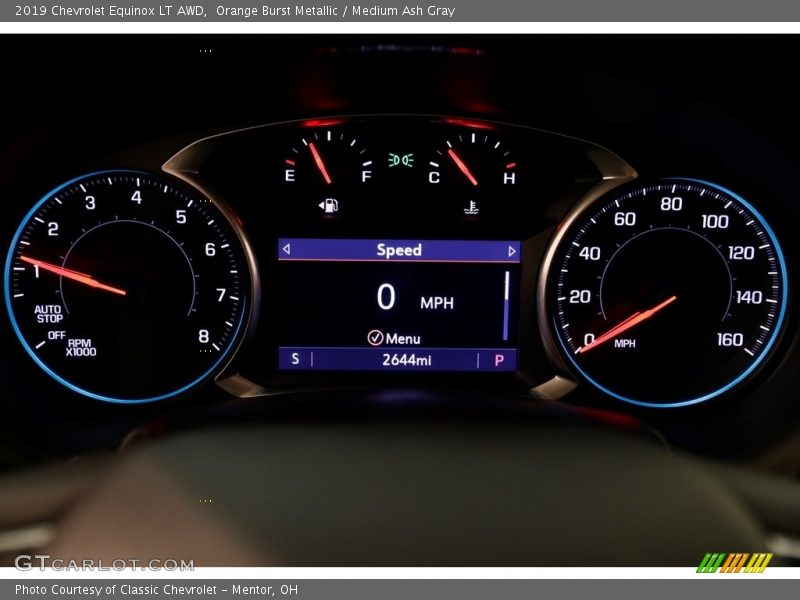 Orange Burst Metallic / Medium Ash Gray 2019 Chevrolet Equinox LT AWD