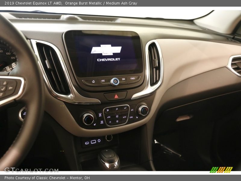 Orange Burst Metallic / Medium Ash Gray 2019 Chevrolet Equinox LT AWD