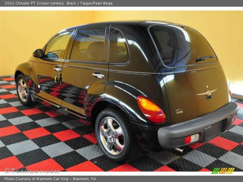 Black / Taupe/Pearl Beige 2001 Chrysler PT Cruiser Limited