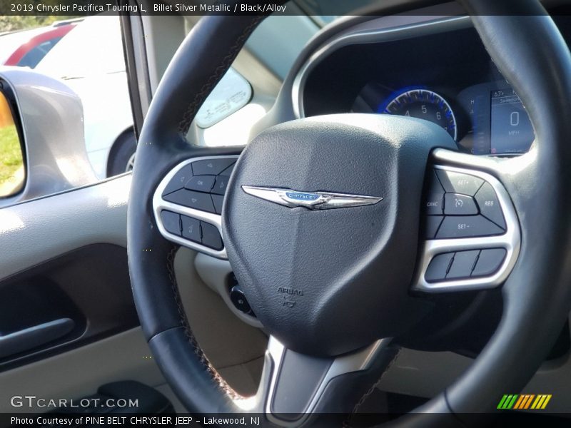 Billet Silver Metallic / Black/Alloy 2019 Chrysler Pacifica Touring L