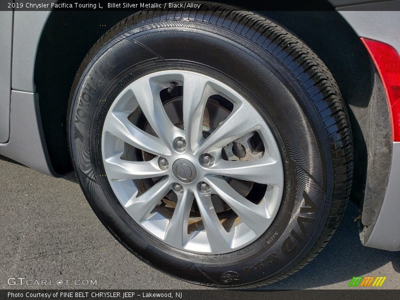 Billet Silver Metallic / Black/Alloy 2019 Chrysler Pacifica Touring L