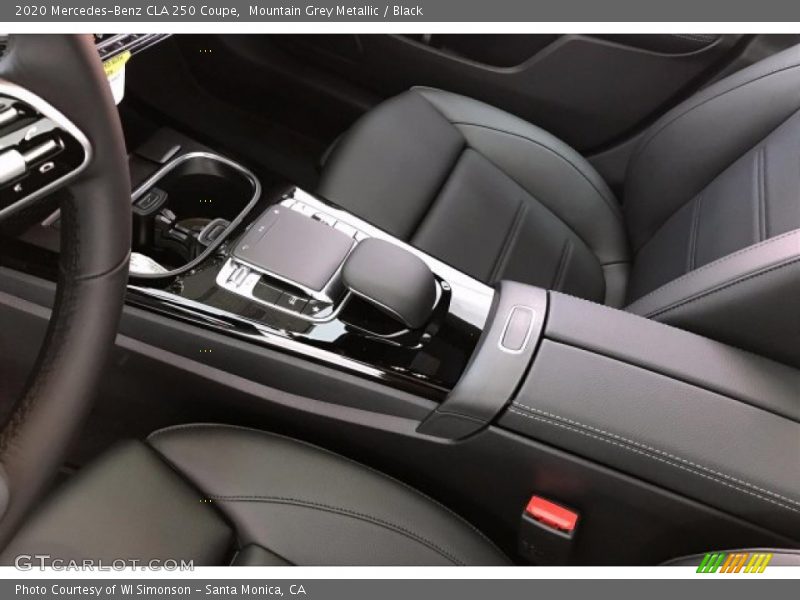 Mountain Grey Metallic / Black 2020 Mercedes-Benz CLA 250 Coupe