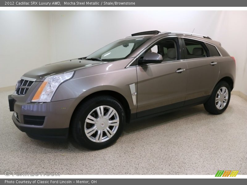 Mocha Steel Metallic / Shale/Brownstone 2012 Cadillac SRX Luxury AWD