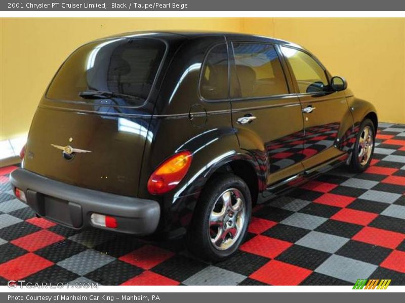 Black / Taupe/Pearl Beige 2001 Chrysler PT Cruiser Limited