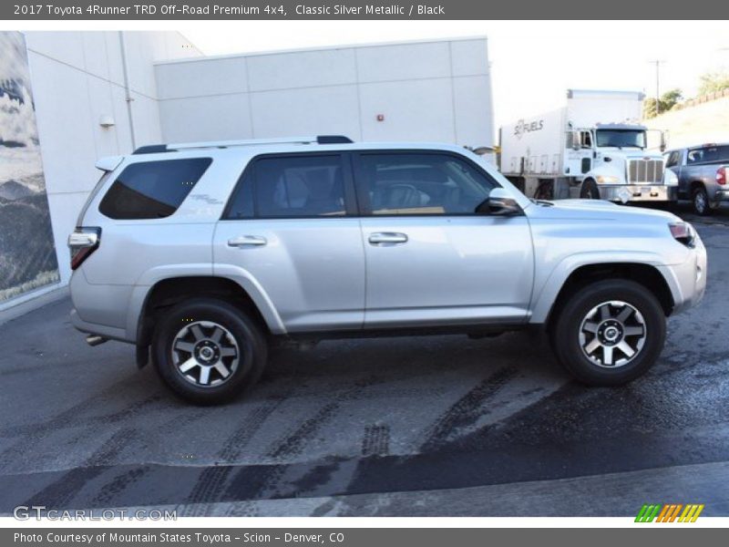 Classic Silver Metallic / Black 2017 Toyota 4Runner TRD Off-Road Premium 4x4