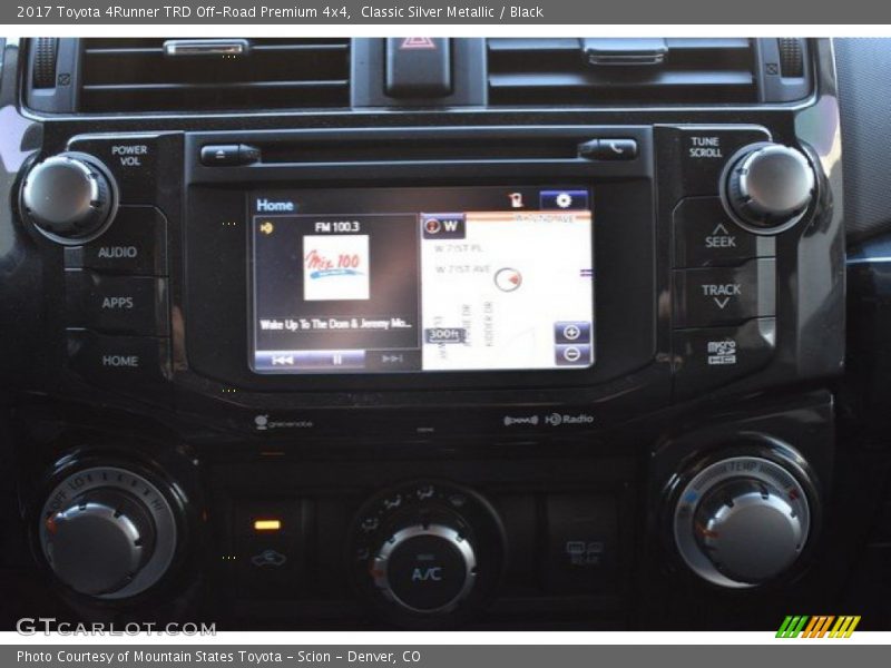Classic Silver Metallic / Black 2017 Toyota 4Runner TRD Off-Road Premium 4x4