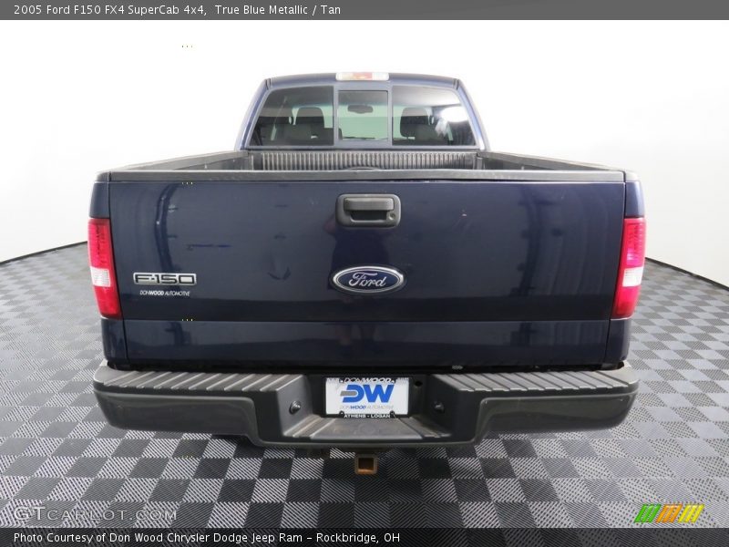 True Blue Metallic / Tan 2005 Ford F150 FX4 SuperCab 4x4