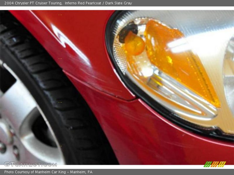 Inferno Red Pearlcoat / Dark Slate Gray 2004 Chrysler PT Cruiser Touring