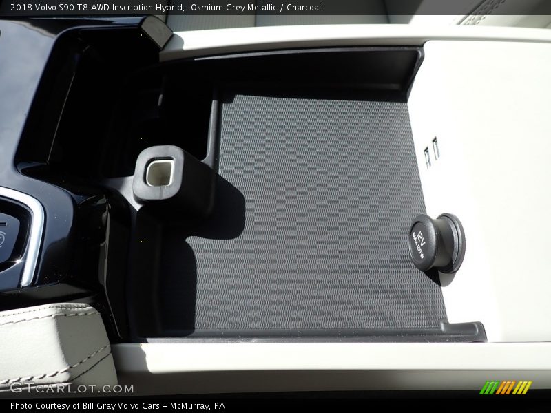 Osmium Grey Metallic / Charcoal 2018 Volvo S90 T8 AWD Inscription Hybrid